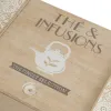 Box for Infusions White Natural MDF Wood 24 x 16 x 7,5 cm