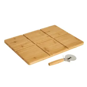 Pizzaleikkuri Luonnollinen Bambu 40 x 30 x 1,5 cm