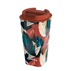 Quokka Vaso Cafe Double Walled - Double Walled Mug 450 ml (Autumn Fall)
