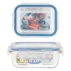 Stacionarių hermetiškai uždarytų virtuvinių konteinerių rinkinys Max Home 6 vnt. 23 x 7,5 x 17,5 cm