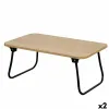 Sulankstomas padėklas lovai Max Home Medžio Plienas Melaminas 53 x 22 x 30 cm 2 vnt.