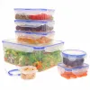 Stacionarių hermetiškai uždarytų virtuvinių konteinerių rinkinys Max Home 29 x 12 x 20 cm 6 vnt.
