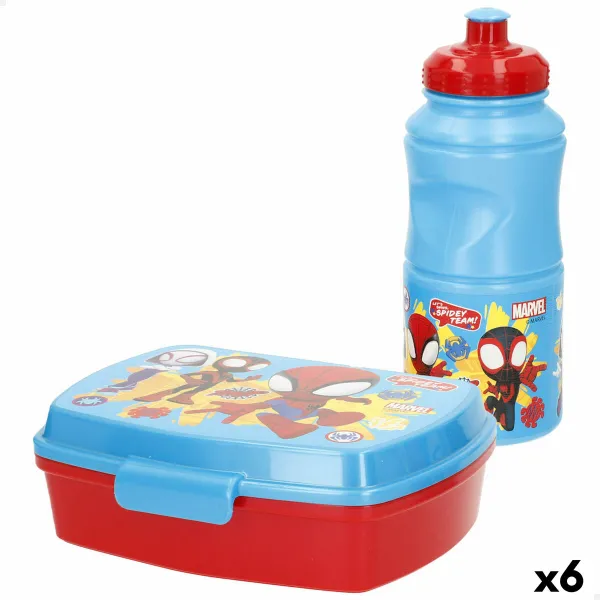 Судок Spidey 380 ml 17 x 5,5 x 13,5 cm бутылка (6 штук)
