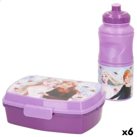 Pusdienu Kastīte ar Piederumiem Frozen 380 ml 17 x 5,5 x 13,5 cm (6 gb.)
