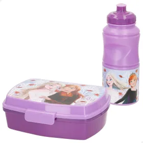 Priešpiečių dėžutė su priedais Frozen 380 ml 17 x 5,5 x 13,5 cm (6 vnt.)