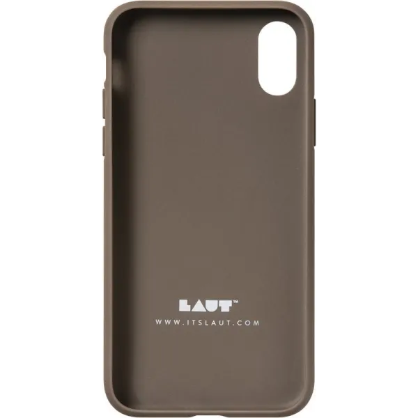 Laut PINNACLE - Case for iPhone XR with natural wood (Walnut)
