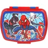 Контейнер для обеда с аксессуарами Spider-Man Пластик 380 ml 17 x 5,5 x 13,5 cm (6 штук)