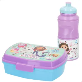 Sandwich Box Gabby's Dollhouse Plastic 380 ml 17 x 5,5 x 13,5 cm (6 Units)