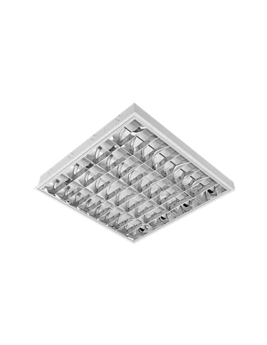 LIGHTING FIXTURE LENA-V WITH LED TUBE(600MM) 4X9W 6200K RECESSED MOUNTING 595/595 TYPE V