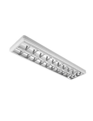 LIGHTING FIXTURE LENA-V WITH LED TUBE(1200MM) 2X18W 6200K SURFACE MOUNT 1200/300 TYPE V