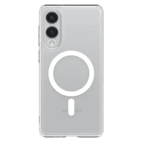 Spigen Ultra Hybrid Mag MagSafe - Case for Samsung Galaxy S25 Edge (Clear / White)
