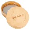 Quokka Deli Food Jar - Glass Food Container / Lunchbox 820 ml (Dark Flowers)