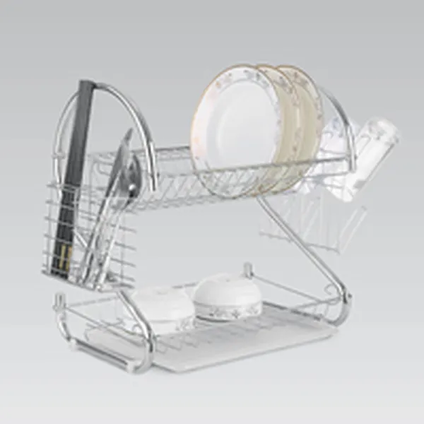 Virtuves Trauku Žāvētājs Feel Maestro MR-1025-53 Sudrabains Nerūsējošais tērauds Plastmasa