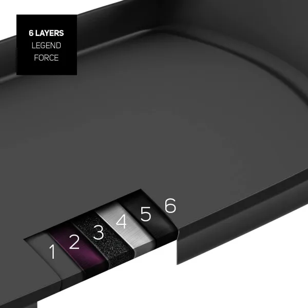 Grillaus Taurus 980930000 Musta Pinkki Alumiini (47 x 29 cm)