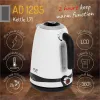Virdulys Adler Balta Nerūdijantis plienas 2200 W 1,7 L