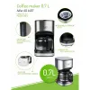 Капельная кофеварка Adler AD 4407 550 W 700 ml