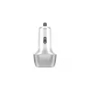 Energizer Ultimate - USB-C & USB-A 38W PD + QC3.0 car charger (White / Silver)