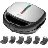 Бутербродница Adler CR 3057 Чёрный Серебристый 1200 W