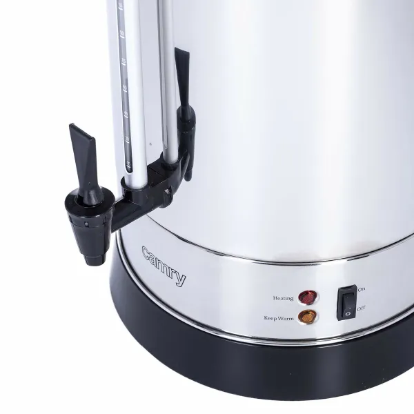 Virdulys ir arbatinukas Adler CR 1259 Juoda Nerūdijantis plienas 1650 W 20 L