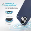 Speck Presidio2 Grip - iPhone 16 Case (Coastal Blue / Dust Gray / White)