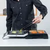 Sviestmaižu Aparāts Black & Decker BXGF2200E Melns Alumīnijs 2200 W