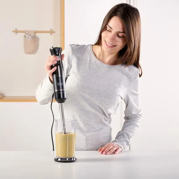 Blenderis-Krūze Black & Decker ES9160090B Melns 800 W 600 ml