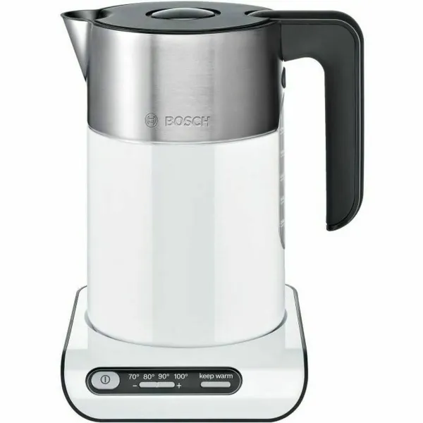 Virdulys BOSCH TWK8611P 2400 W Balta Pilka Antracito plástico,acero inoxidable 2400 W 1,5 L