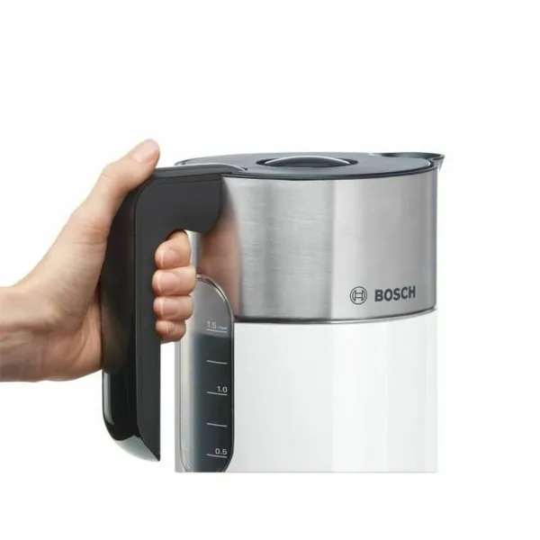 Virdulys BOSCH TWK8611P 2400 W Balta Pilka Antracito plástico,acero inoxidable 2400 W 1,5 L