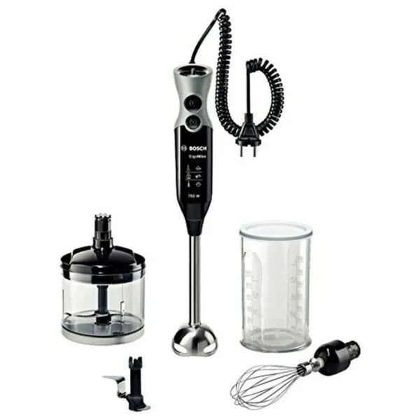 Sauvasekoitin BOSCH MSM67170 Musta Hopeinen 750 W
