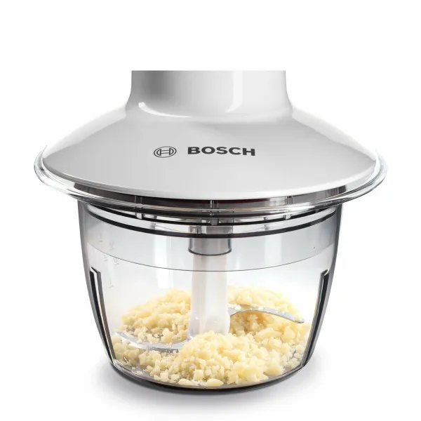 Lihamylly BOSCH MMR08A1 Valkoinen Antrasiitinharmaa Ruostumaton teräs 400 W 800 ml 19,5 x 2,5 x 19,5 cm