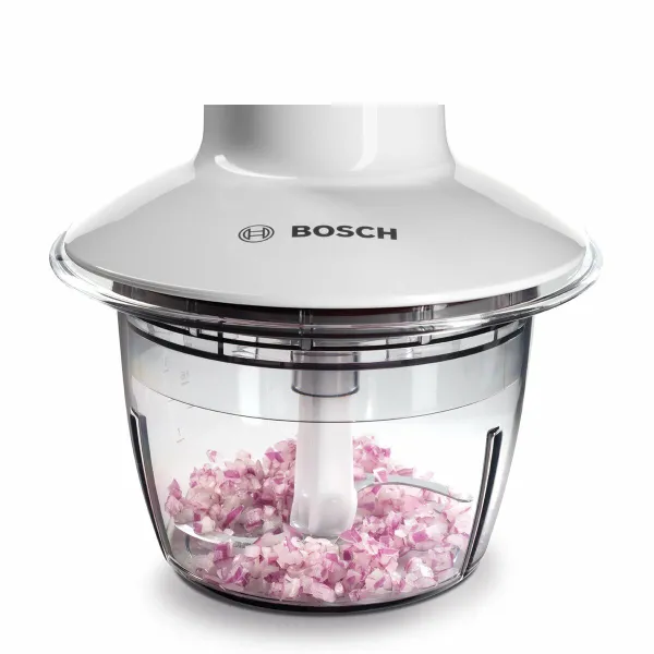 Lihamylly BOSCH MMR08A1 Valkoinen Antrasiitinharmaa Ruostumaton teräs 400 W 800 ml 19,5 x 2,5 x 19,5 cm