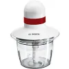 Lihamylly BOSCH MMRP1000 Valkoinen Punainen Ruostumaton teräs 400 W 800 ml 19,5 x 2,5 x 19,5 cm