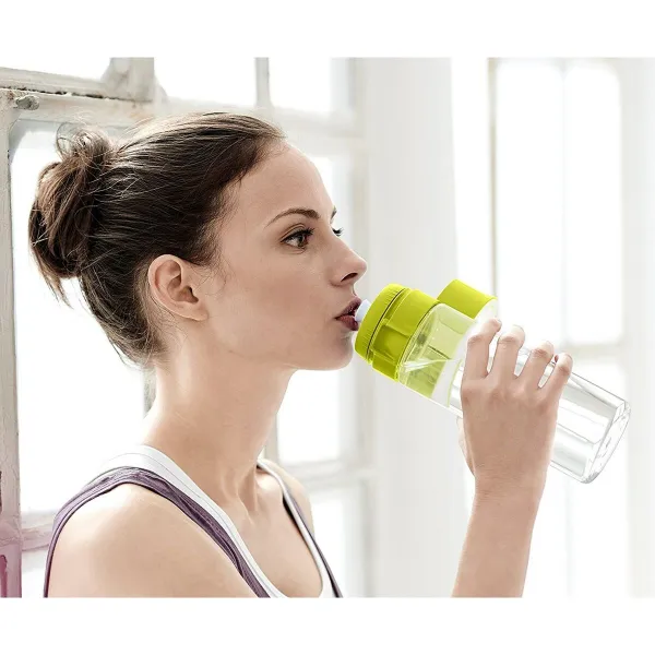 Gertuvė su anglies filtru Brita Fill&Go Vital 600 ml Žalia
