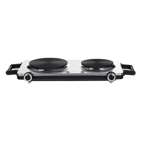 Elektroninen Keittolevy Clatronic DKP 3668 E Musta Teräs 1500 W 2500 W