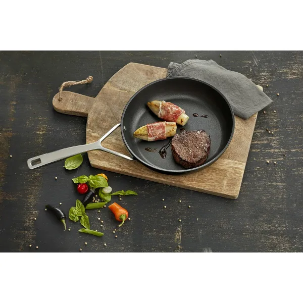 Non-stick frying pan Demeyere Pro 5 Musta Teräs Ruostumaton teräs Alumiini Ø 28 cm