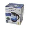 Water Kettle and Electric Teakettle Esperanza EKK009  Black Glass Plastic 2200 W 1,8 L