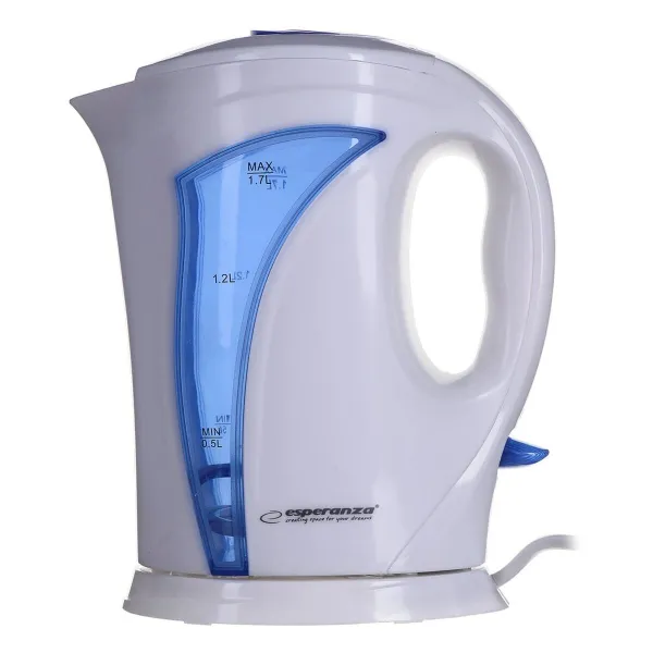 Tējkanna Esperanza EKK018G  Zils Balts Plastmasa 2200 W 1,7 L