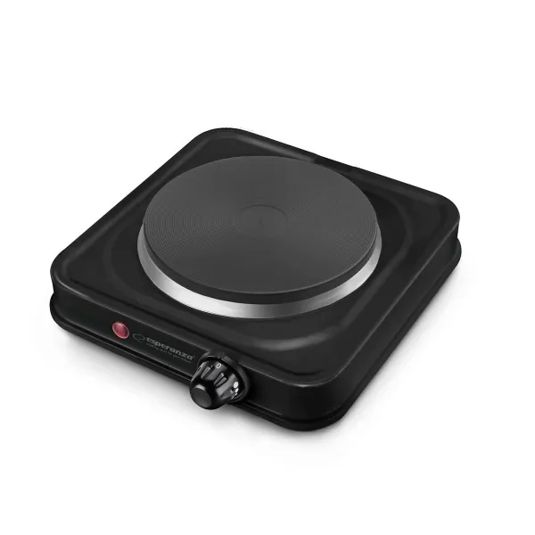 Elektriskā Plītiņa Esperanza EKH003K Melns 1000 W 21 x 6 x 21 cm