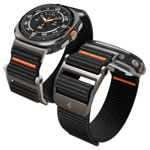 Spigen DuraPro Flex - Strap for Samsung Galaxy Watch Ultra 47 mm (2025/2024) (Black)