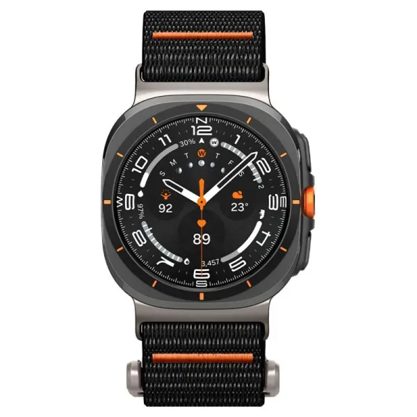 Spigen DuraPro Flex - Strap for Samsung Galaxy Watch Ultra 47 mm (2025/2024) (Black)