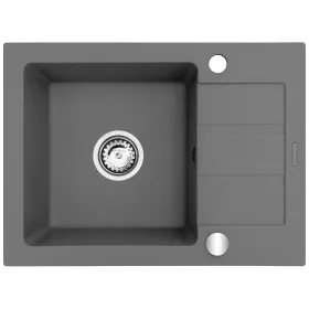 Kriauklė su viena plautuve Maidsinks 62 x 44 cm Pilka