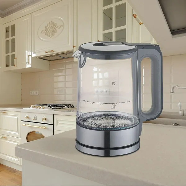 Tējkanna Feel Maestro MR-061 Zils Balts Stikls Alumīnijs 2200 W 1,7 L