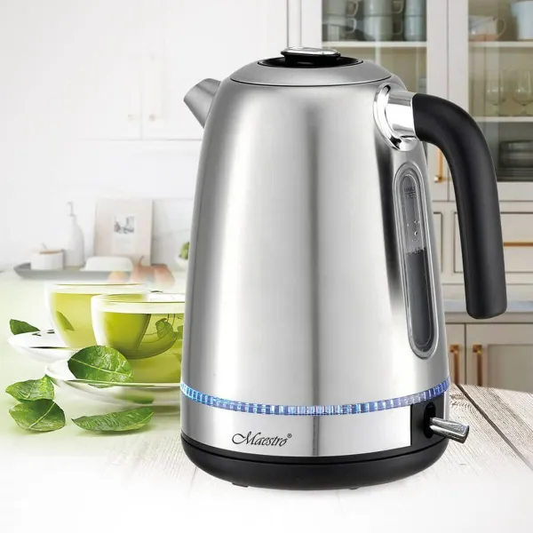 Tējkanna Feel Maestro MR-050 Zils Sudrabains Nerūsējošais tērauds 2200 W 1,7 L