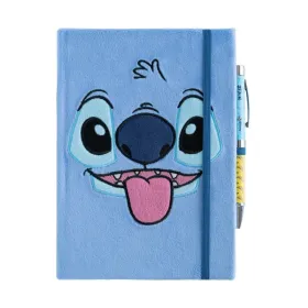 Disney Stitch - Plush A5 notebook + pen flashlight from the Tropical collection