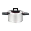 Kastrolis ar Vāku Feel Maestro MR-3530-22 Sarkans Melns Tērauds Nerūsējošais tērauds Plastmasa Ø 22 cm 4,2 L