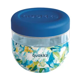 Quokka Bubble Food Jar - Food Container / Lunchbox 770 ml (Blue Peonies)