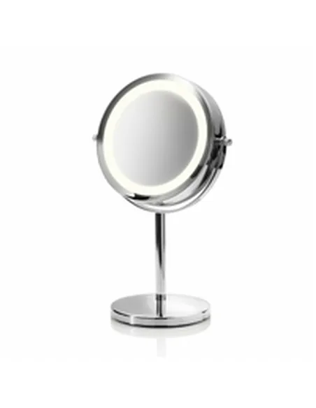 Magnifying Mirror Medisana 88550 Chrome Metal Stainless steel Foot support LED Light