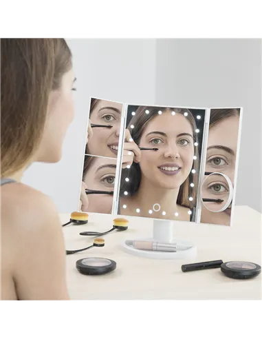 Magnifying Mirror with LED 4-in-1 Ledflect InnovaGoods