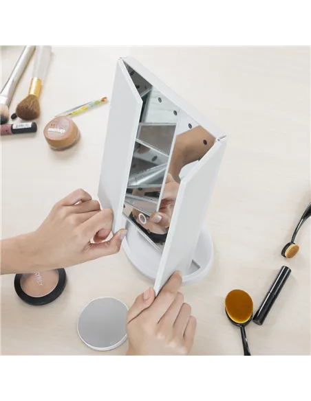 Magnifying Mirror with LED 4-in-1 Ledflect InnovaGoods