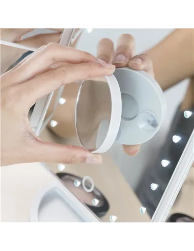 Magnifying Mirror with LED 4-in-1 Ledflect InnovaGoods